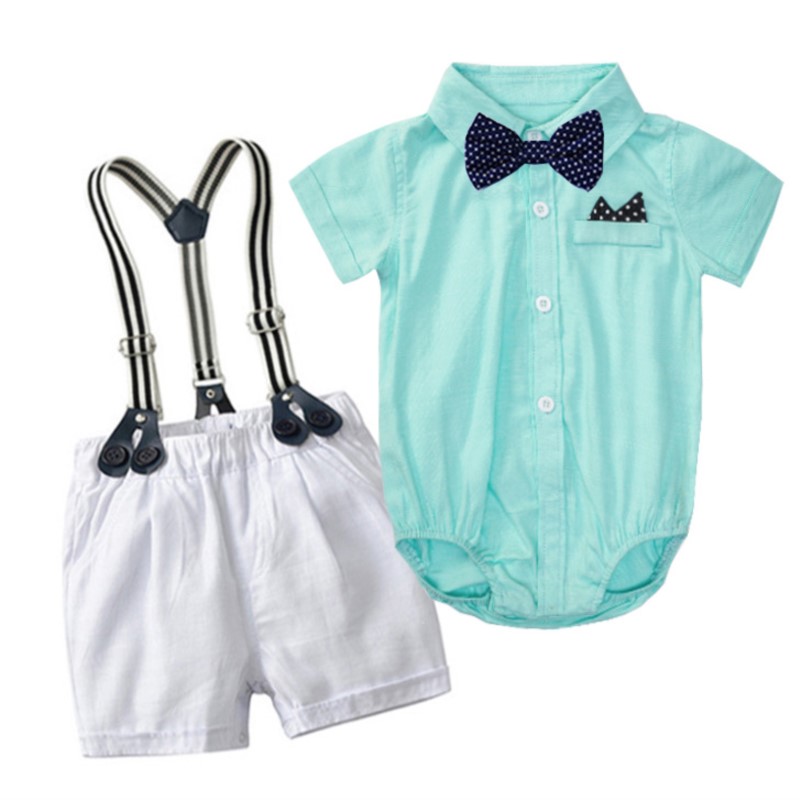 Baby Boy Short Sleeve Suit