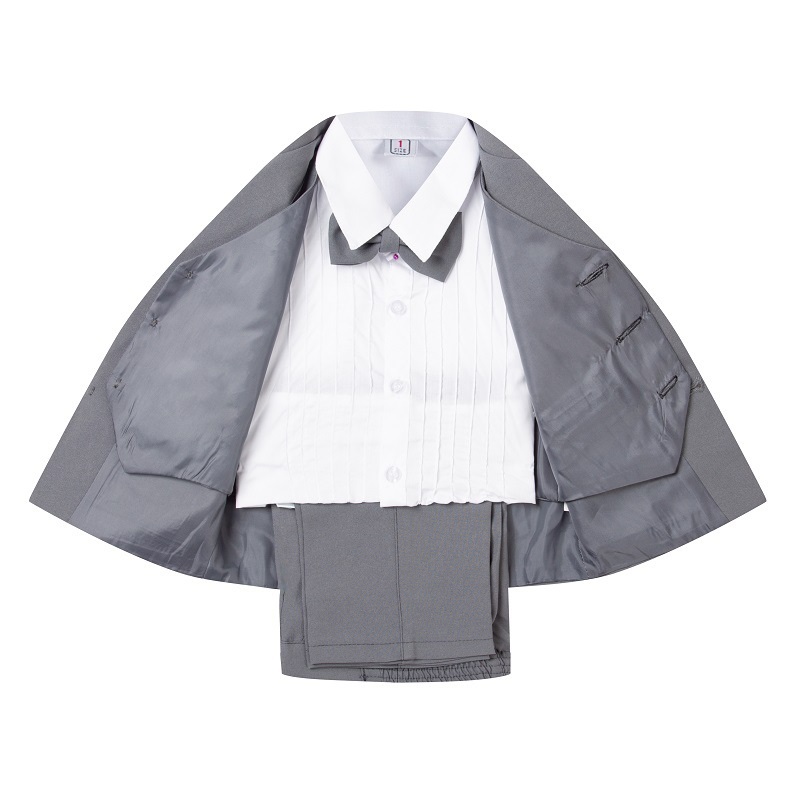 Baby Boy Grey Formal Clothes Set 