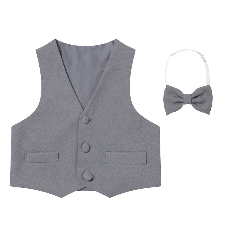 Baby Boy Grey Formal Clothes Set 