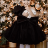 Princess Off Shoulder Bow Tutu Dress