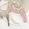 Princess Cotton Knitted Sweater Dress Set