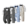 Boy Formal Plaid Clothes Set