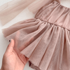 Bow Sleeveless Tutu Romper Dress