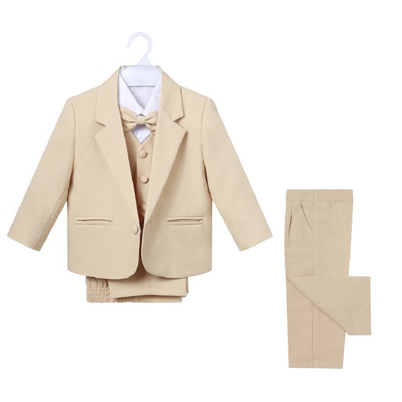 Baby Boy Apricot Formal Clothes Set 