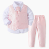 Boy Formal Silk Clothes Set 