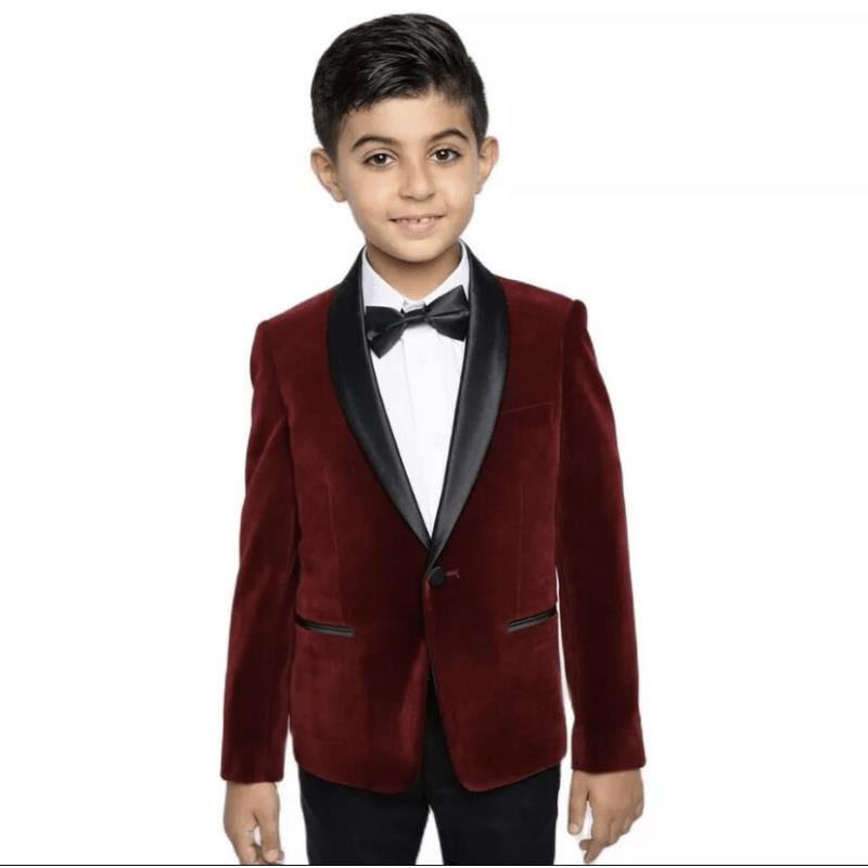 Boy Formal Velvet Jacket