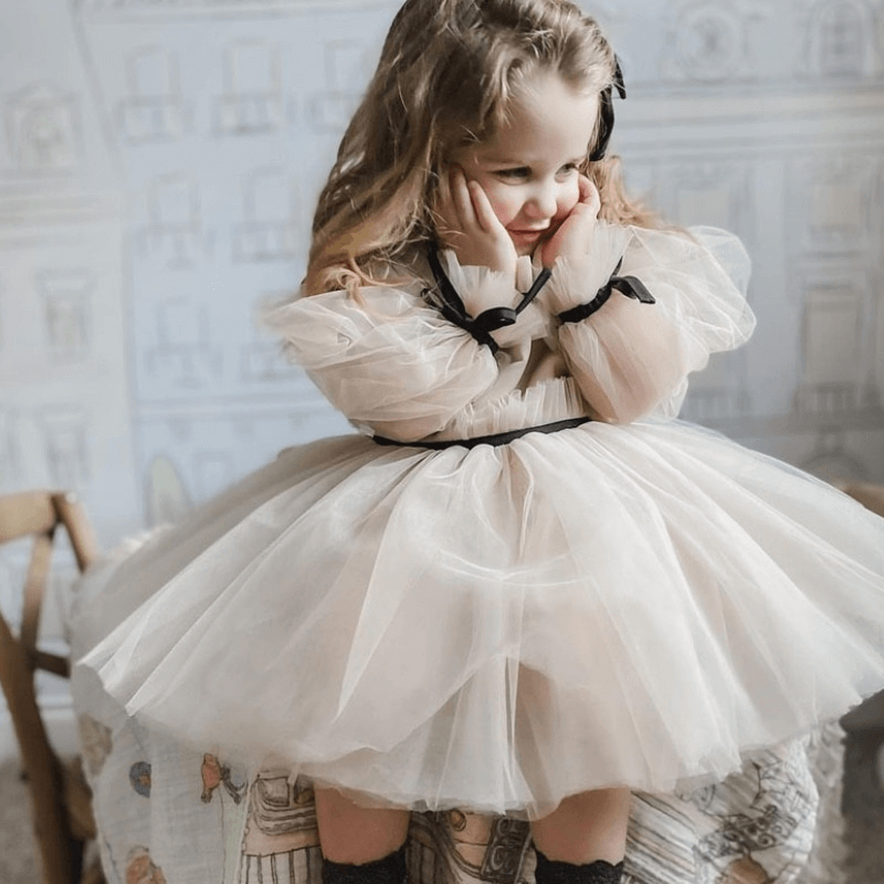 Princess Off Shoulder Tutu Dress