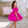 Pearl Puff Sleeve Princess Dress