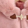 Faux Fur Hooded Cloak