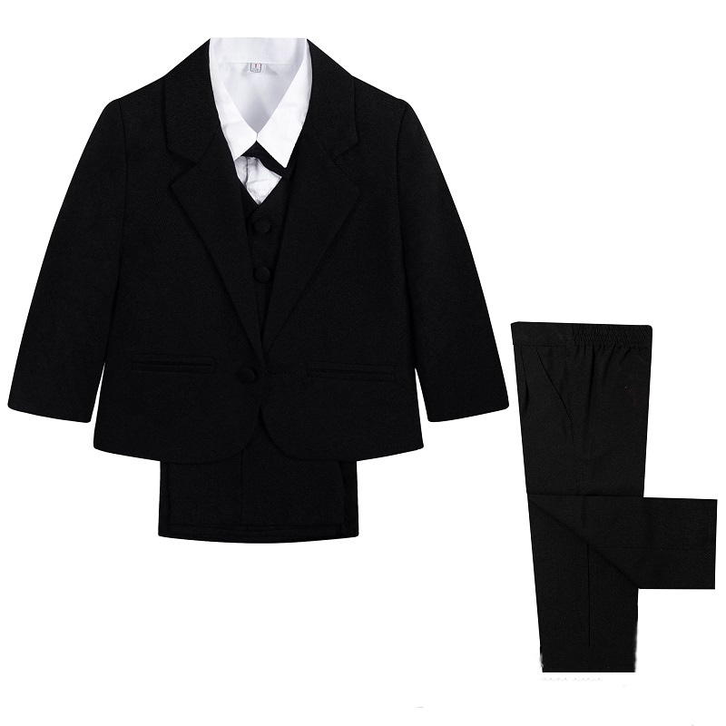 Baby Boy Black Formal Clothes Set 