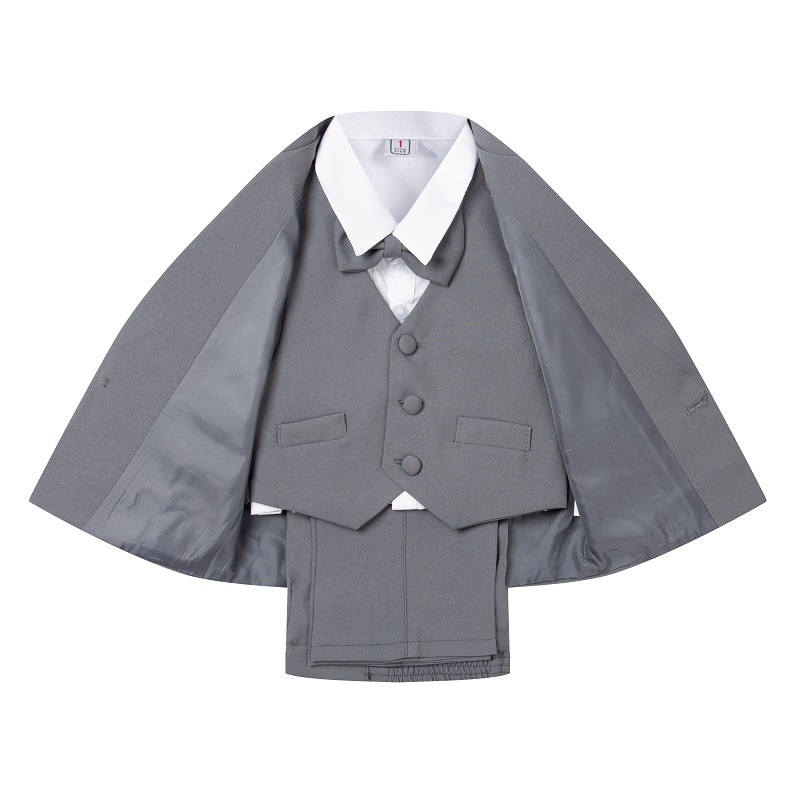 Baby Boy Grey Formal Clothes Set 