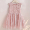 Princess Pearl Sleeveless Dress With Angel Wing